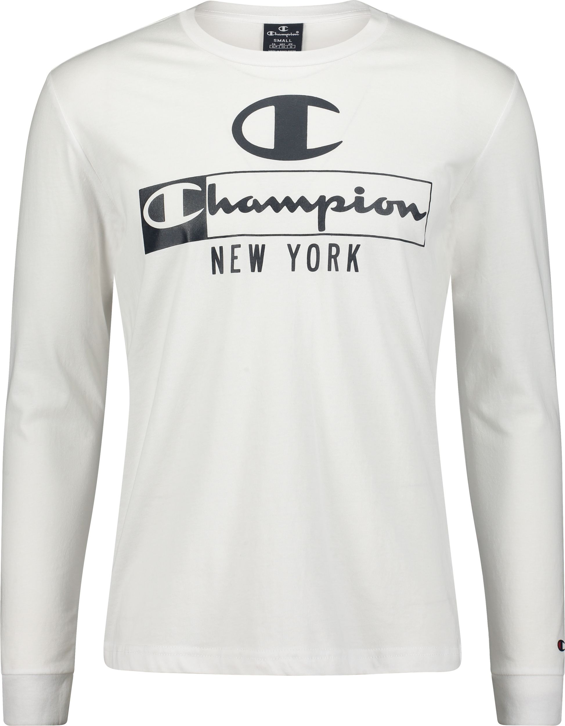 Champion Long Sleeve Crewneck T Shirt Stadium Outlet 7439